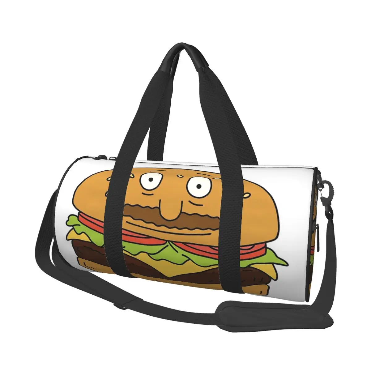 

Сумка-дафл Bob As A Burger, большая, многофункциональная, для спортзала, путешествий, фитнеса