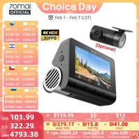 70mai 4K Dash Cam A800SE versión mejorada de 70mai A800S Control de voz Supercapatior GPS ADAS coche DVR 70mai A800SE UHD Wifi 6