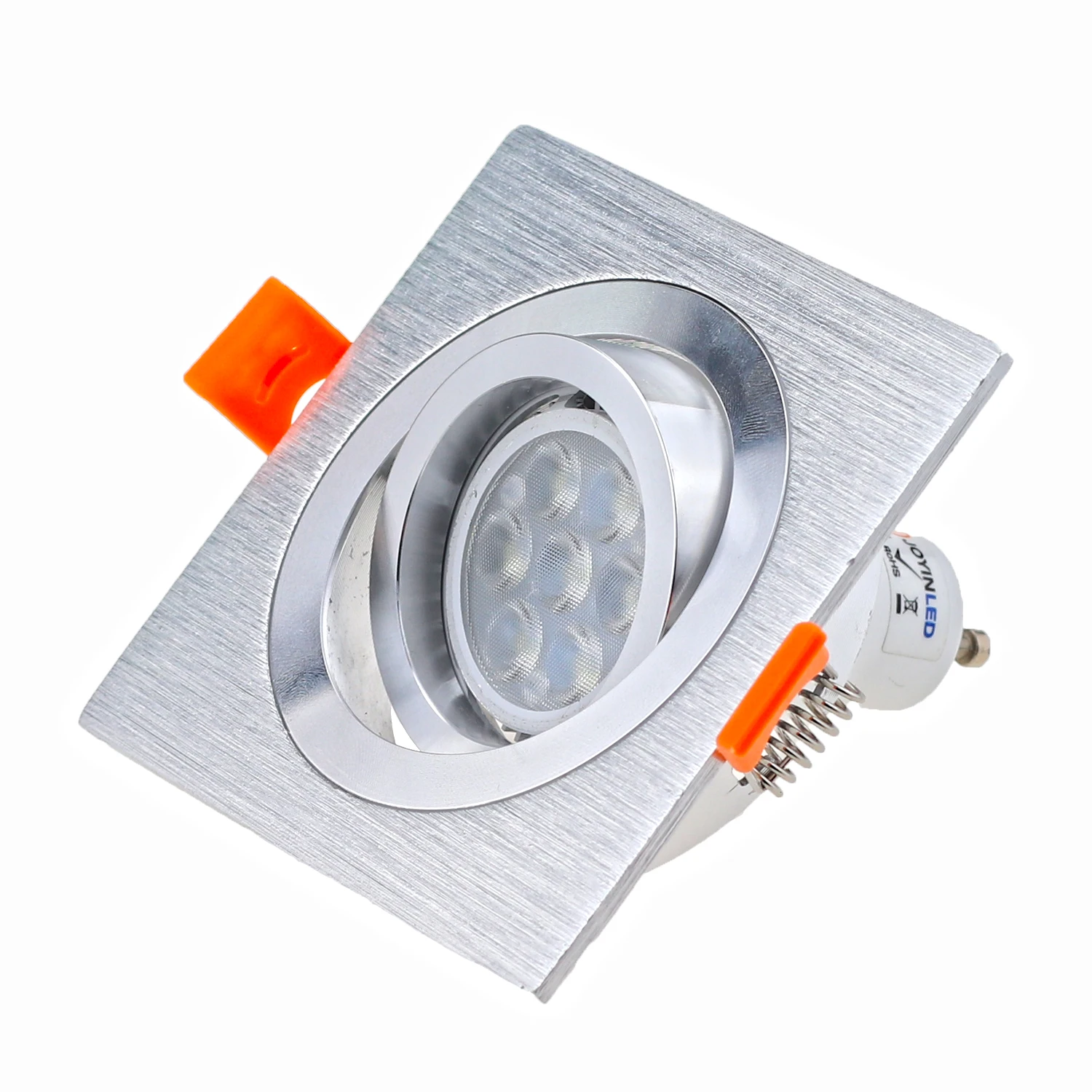 Downlight empotrado de aluminio fundido a presión, accesorios de luz de punto empotrado sin tiempo, Downlight de la carcasa