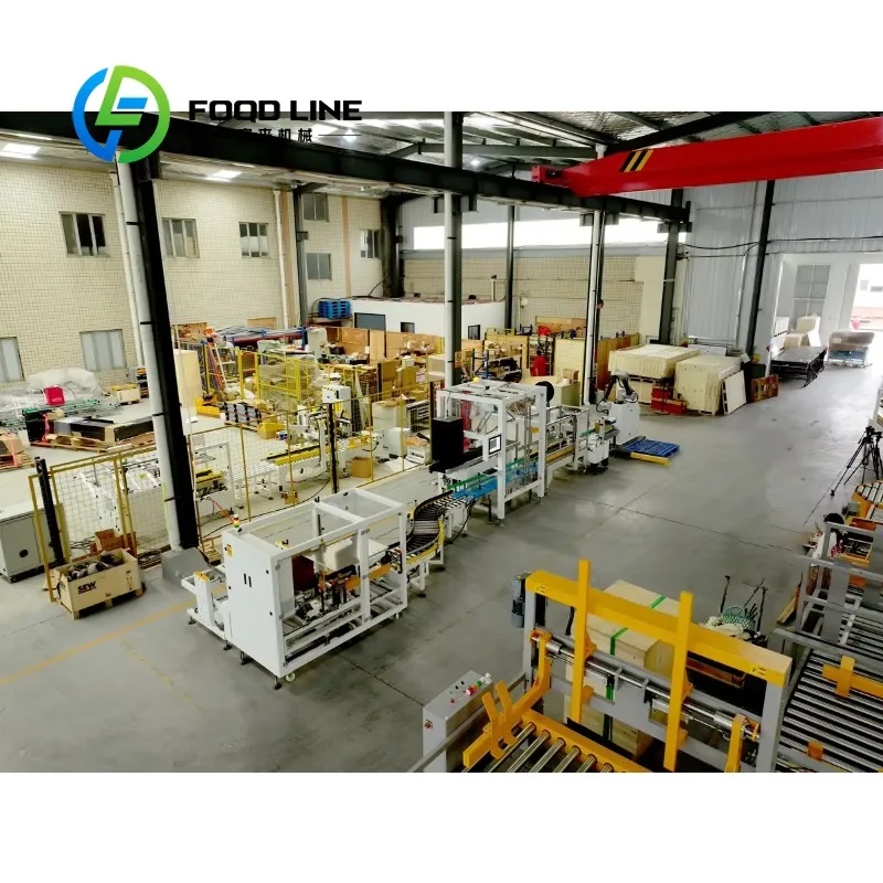 Customized  Collaborative Cobot Palletizer Automatic Palletizing Equipment For Box Bottle Industrial Packaging Production Line