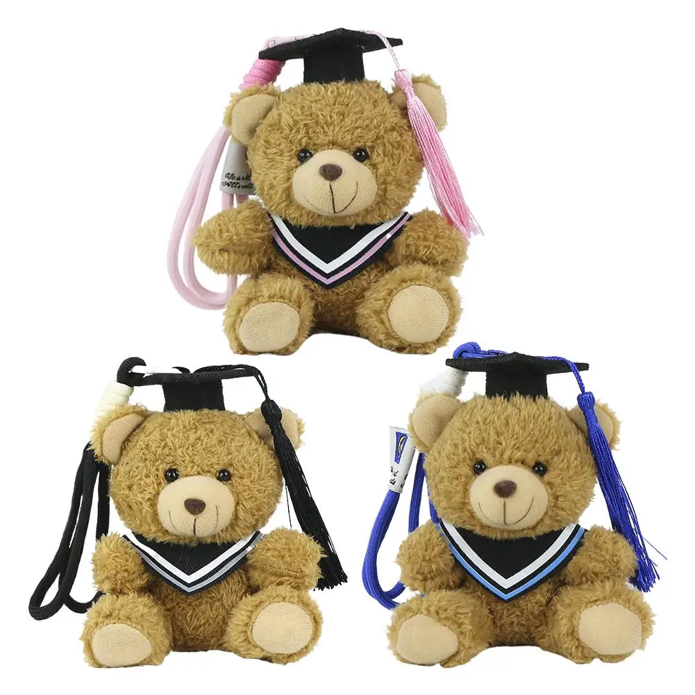 

Cute Graduate Dr. Bear Plush Toy Stuffed Bear Kawaii Toys Funny Graduation Gift Home Decor for College Student