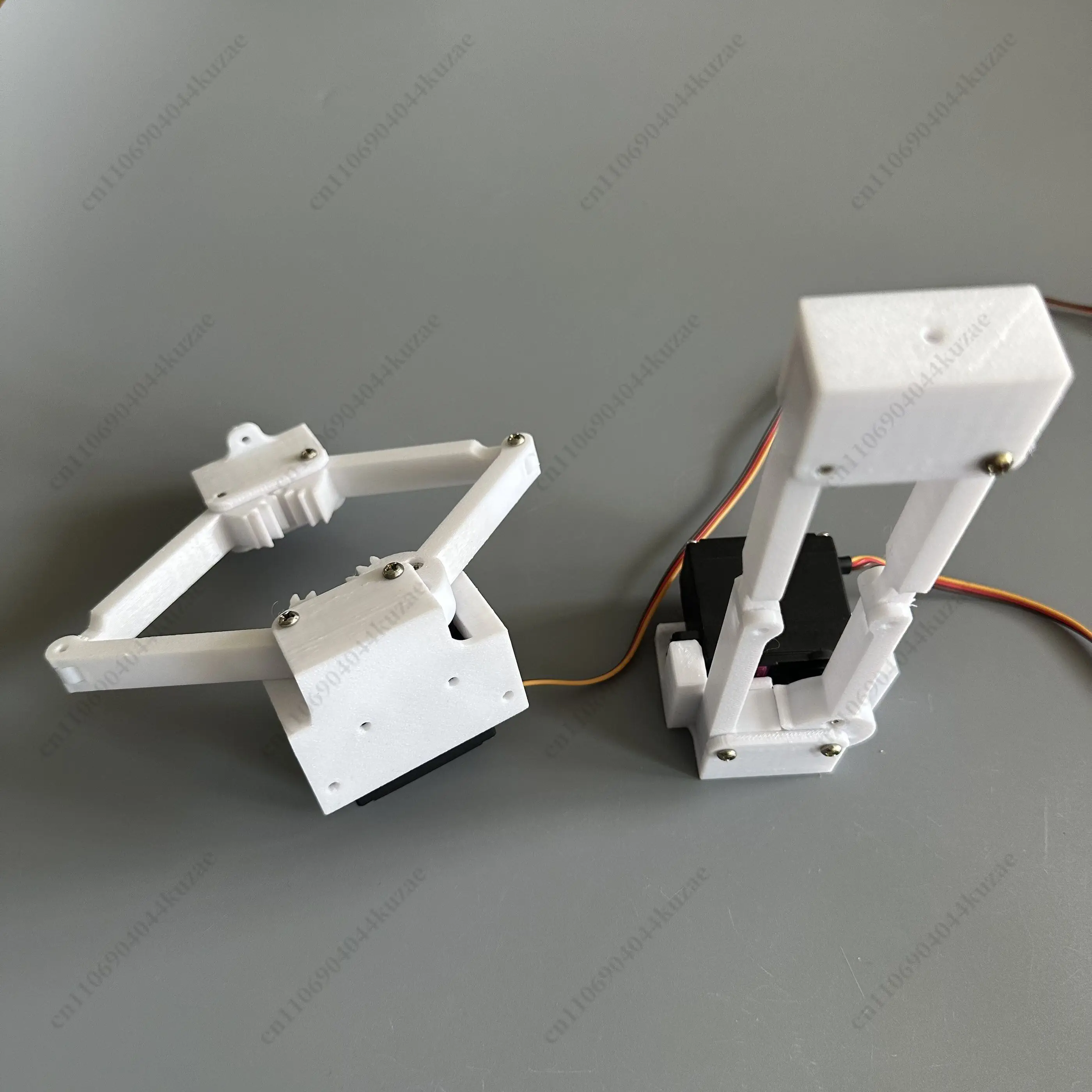 3D Printed Linear Actuator Lifter with MG996R Servo, 9cm Stroke Electric Linear Push Rod image 5