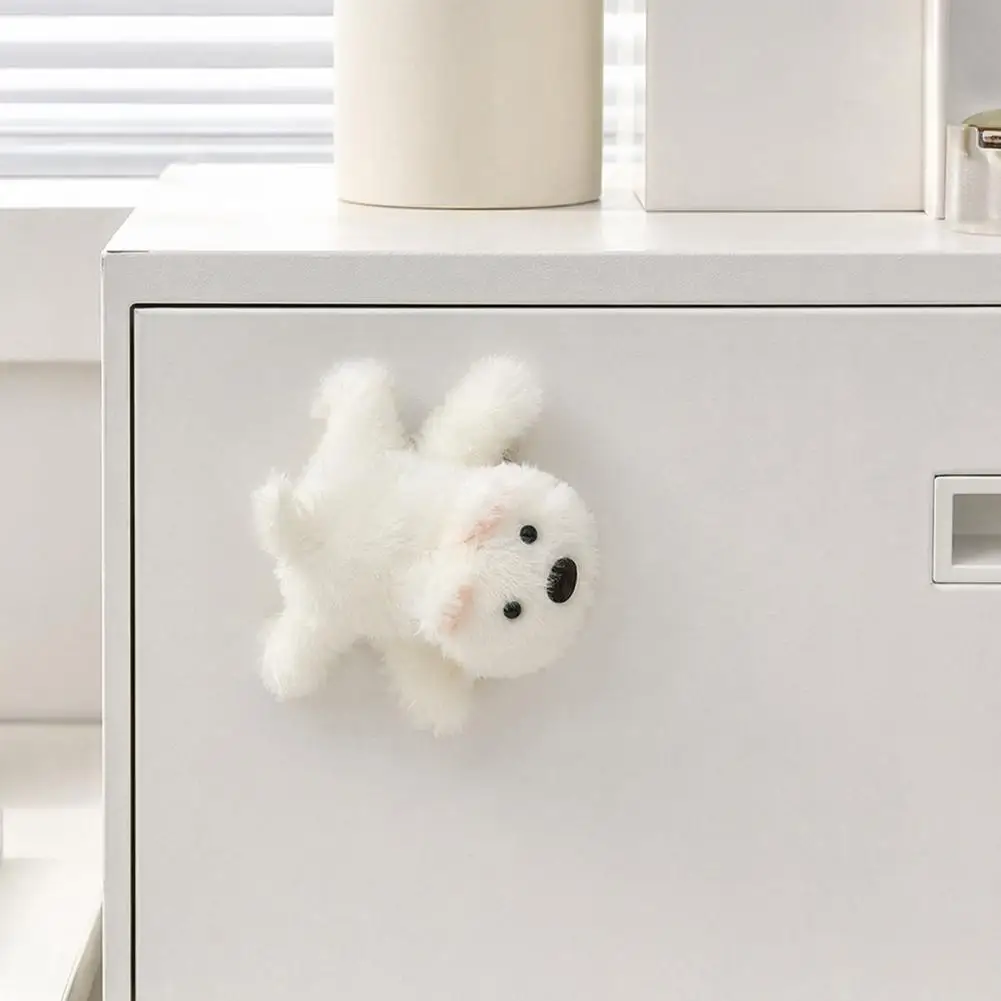 Magnetic Plush Toy Skin-friendly Plush Magnet Plush Refrigerator Magnet Magnetic Stuffed Decoration Cute Fridge for Lovers