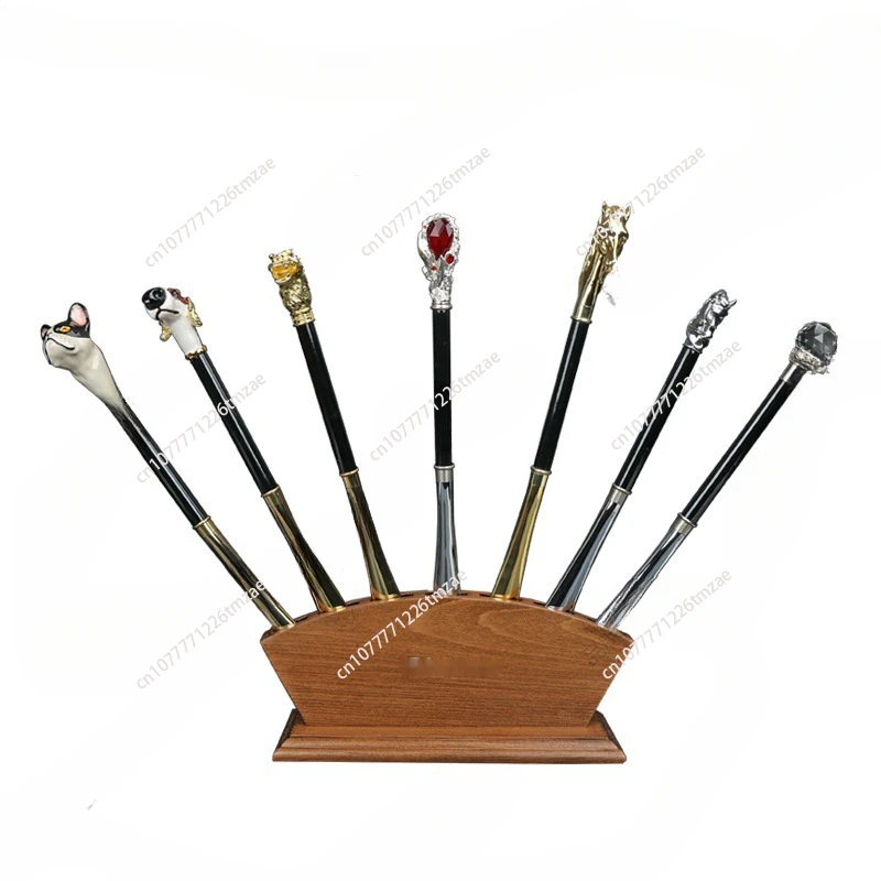 Light Luxury Metal Shoe Lift Shoehorn Crystal Ruby Lion Head Horse Head Shoehorn Gift