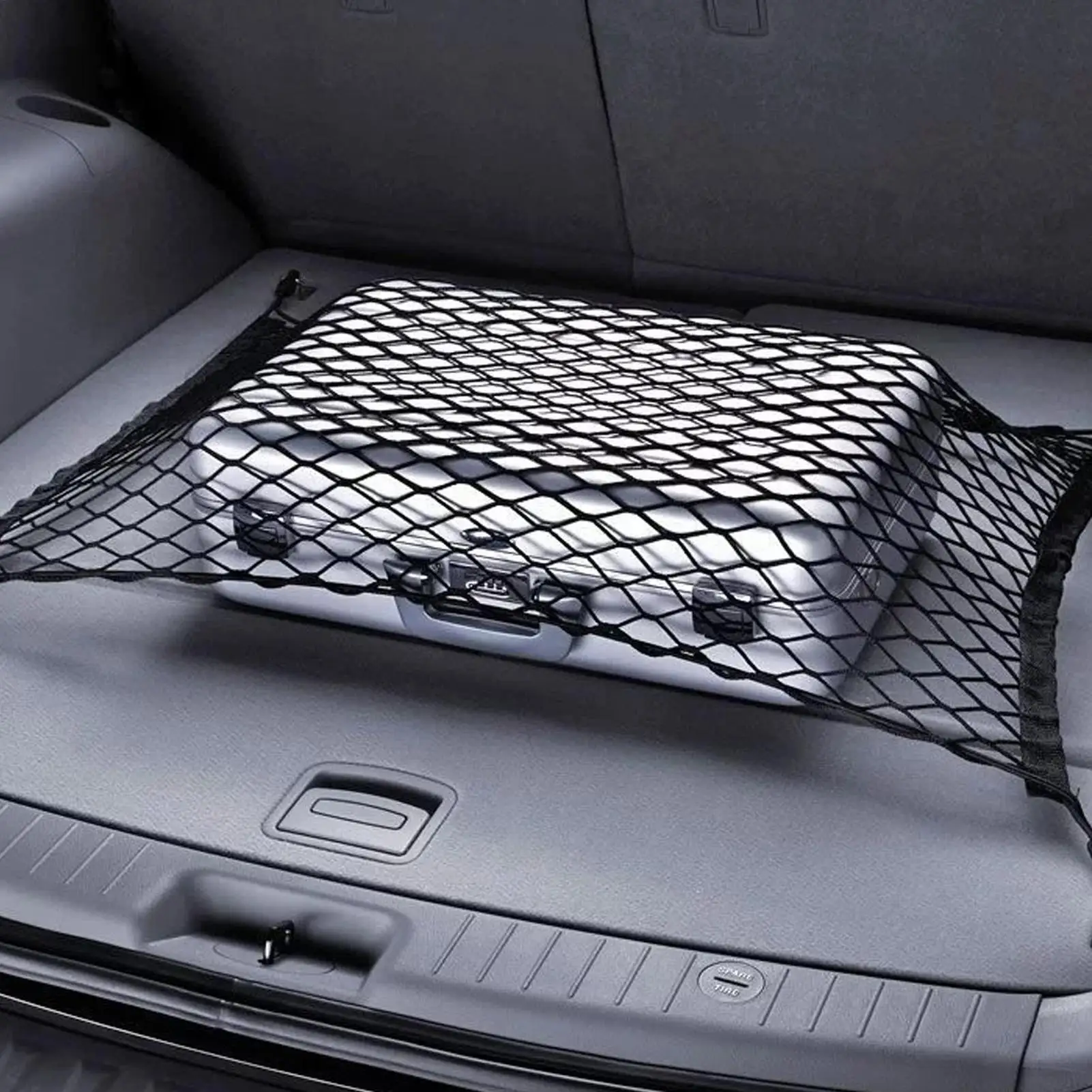 

General Car Trunk Luggage Net Car Seat backrest Trunk Storage Net Bag Cargo Luggage Elastic Mesh Trunk Net Auto Luggage Mesh