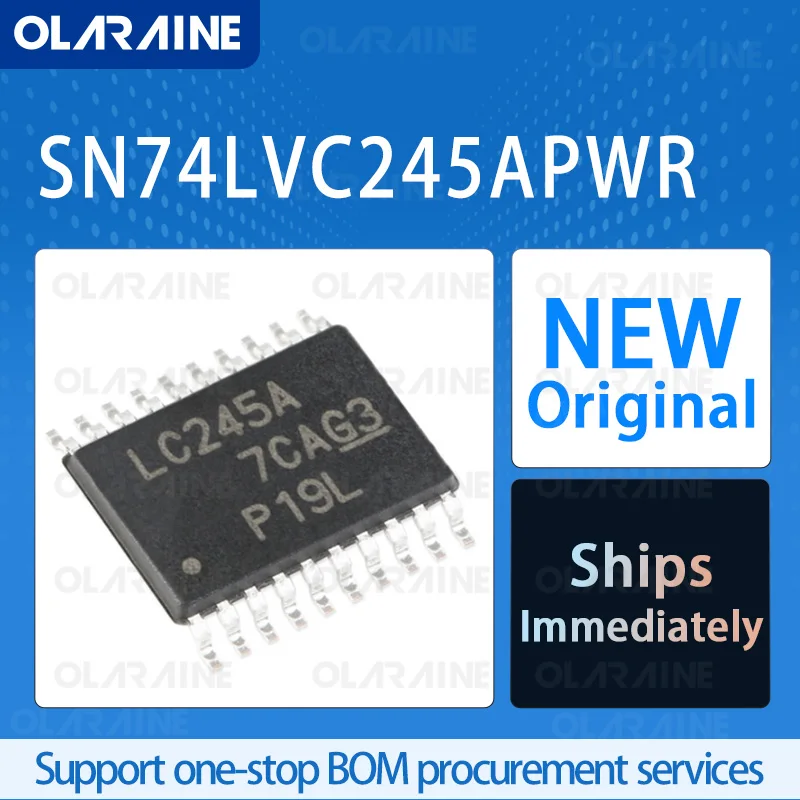 10/50/100Pcs SN74LVC245APWR TSSOP-20 original ic chip Bus transceivers 3-State 8 Circuit Voltage 3.6 V