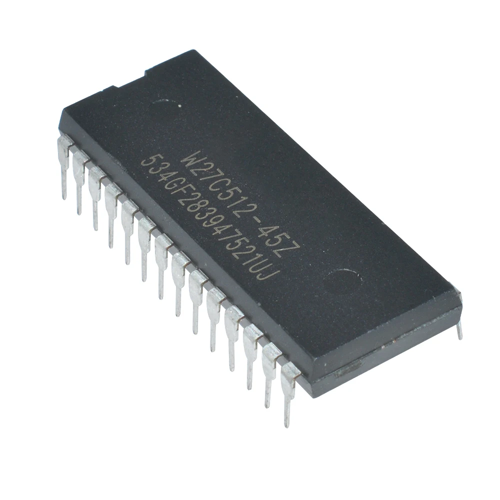 1/5 قطعة W27C512 IC رقائق المحلية W27C512-45Z 28 DIP IC EEPROM 512KBIT الدوائر المتكاملة الأصلية 534GF283947521UJ #3