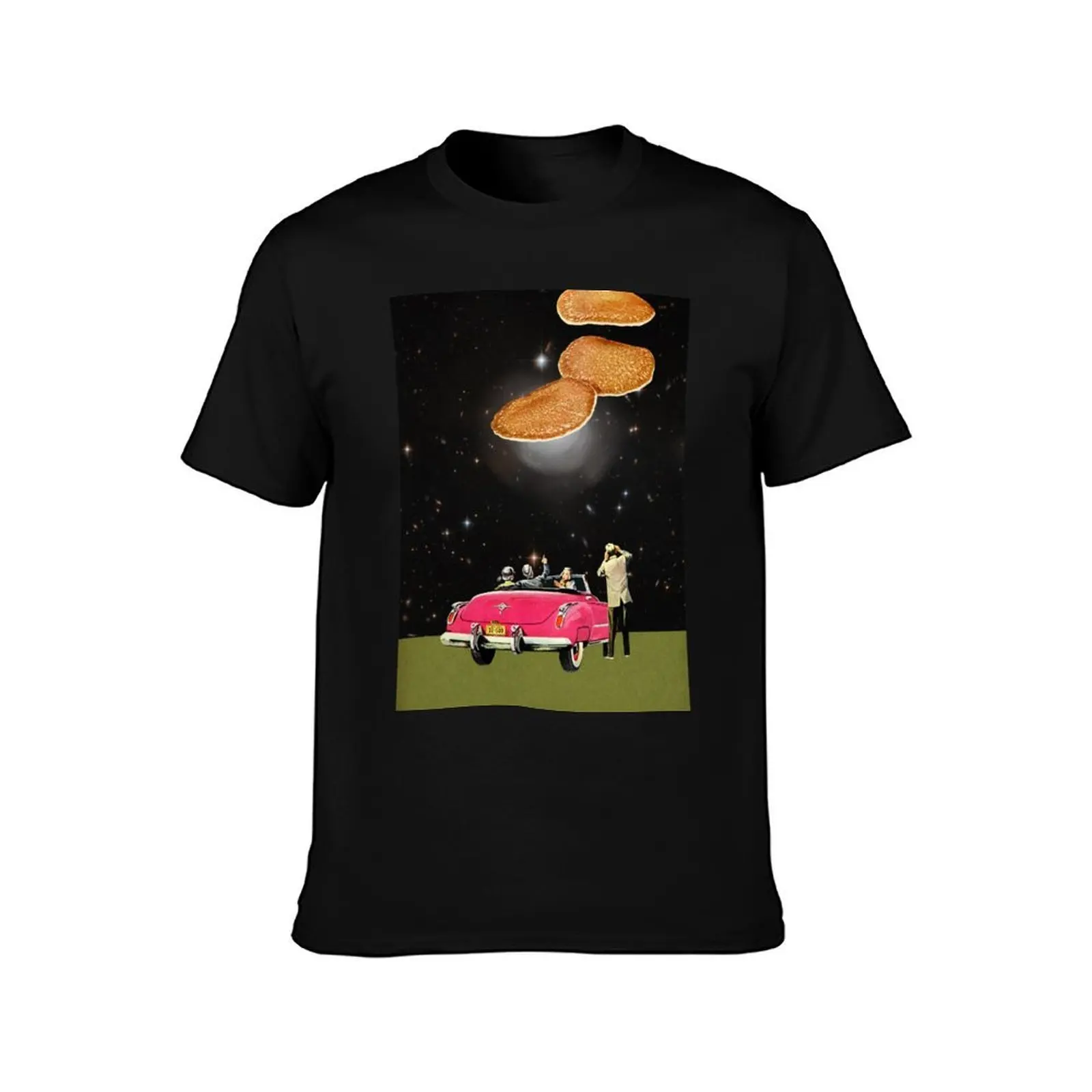 Unidentified flying object T-Shirt Athletic Fit Sports Short Sleeve Top T-Shirt