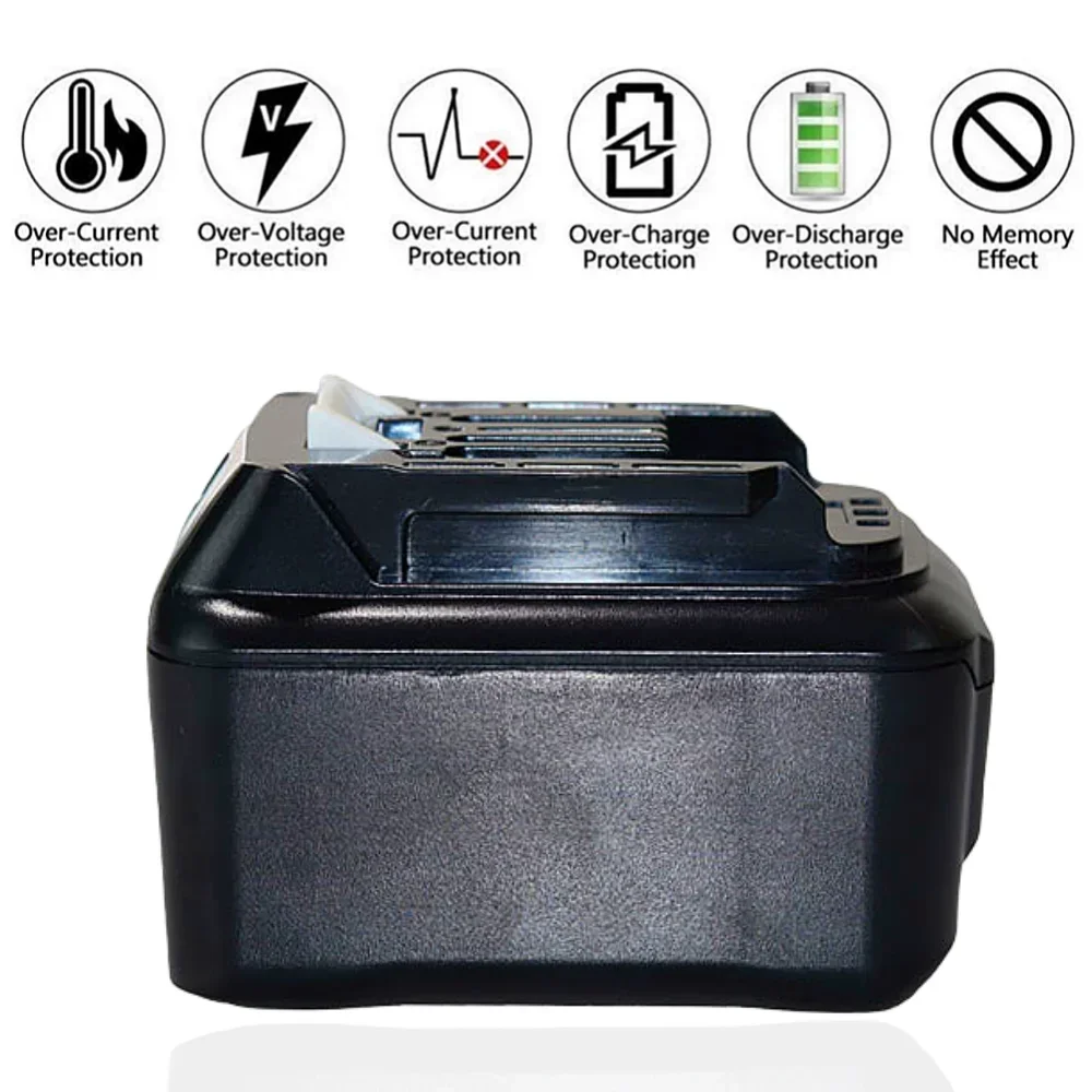 12V 5000mAh Li-ion Power Tools Rechargeable Battery for Makita BL1040 BL1040B BL1050B BL1020B BL1041 BL1021