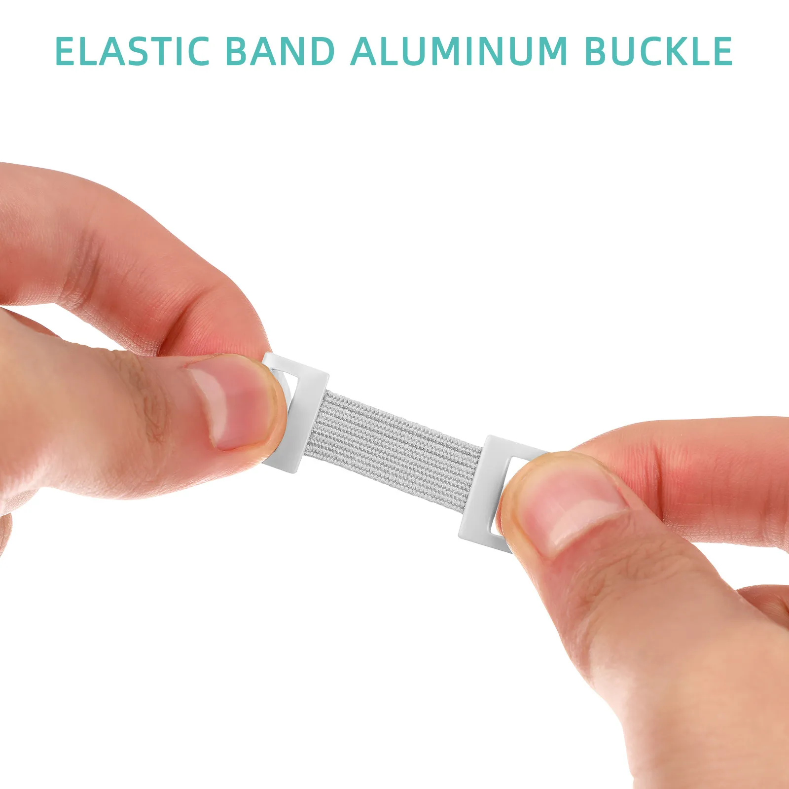 50Pcs Heavy Duty Aluminum Polyester Bandage Clips Secure Elastic Compression Bandages Replace Lost Broken Buckles Bandage Fixing