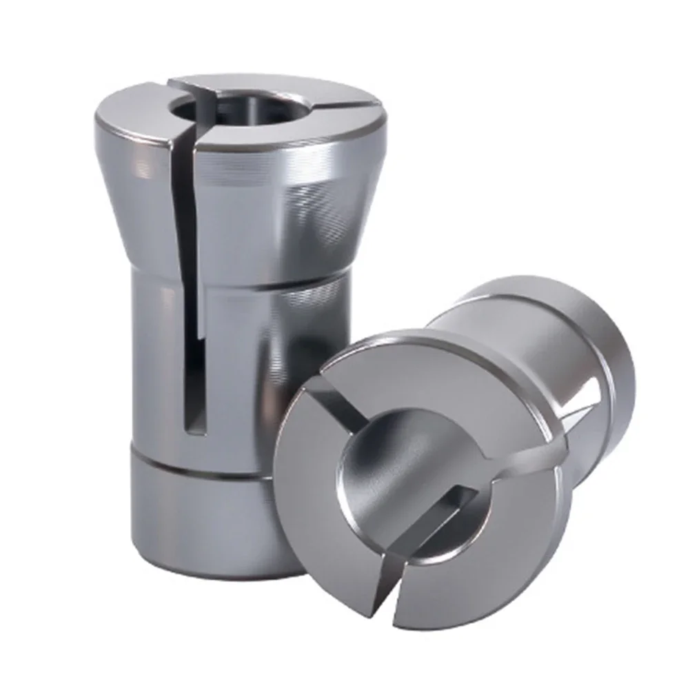 

Woodworking Workshop Collet Adapter 6pcs Collet Chuck Set For Router Power Tool Accessory Hobby And Professional Use