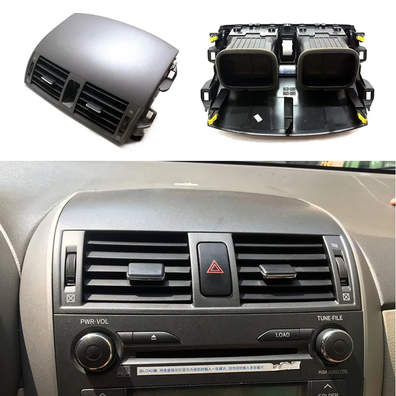 For Toyota Corolla Altis 2007 2008 2009 2010 2011 2012 2013 Car A/C Air Conditioning Air Vent Outlet Panel Grille Cover