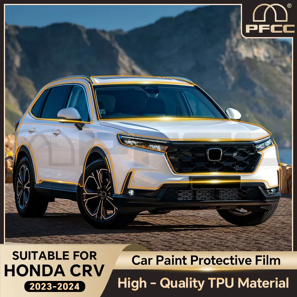 

Аксессуары для автомобильных фар, комплект PPF, прозрачное зеркало заднего вида, прозрачная защитная пленка против царапин, Honda CRV CR-V 2023-2024