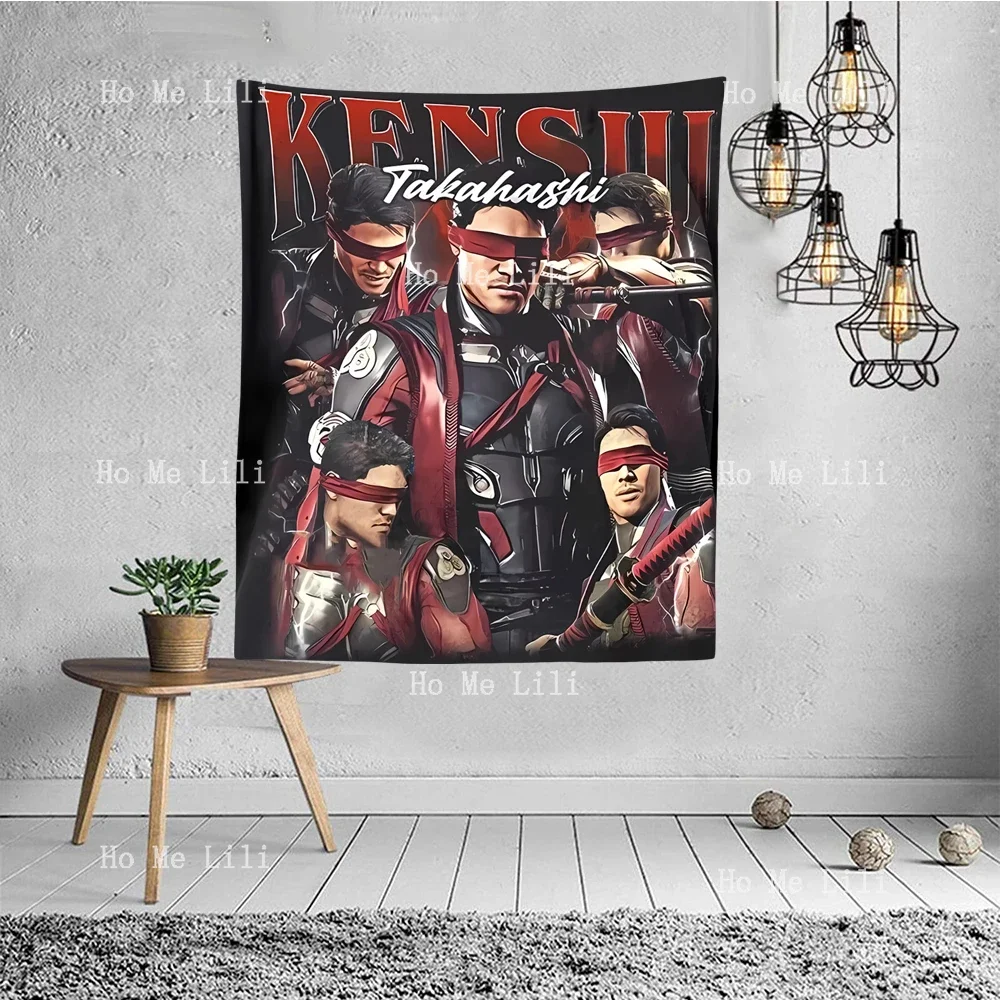 Limited Kenshi Takahashi Mortal Kombat 1 Vintage Gift Tapestry For Bedroom Aesthetic Nature Tapestry Wall Hanging