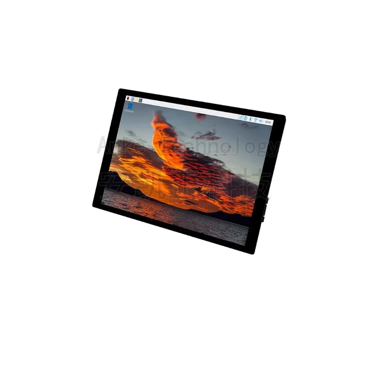 Weixue RasWeixue Raspberry Pi Écran 8 pouces 1280×800 pixels Interface DSI IPS Écran tactile capacitif 10 points