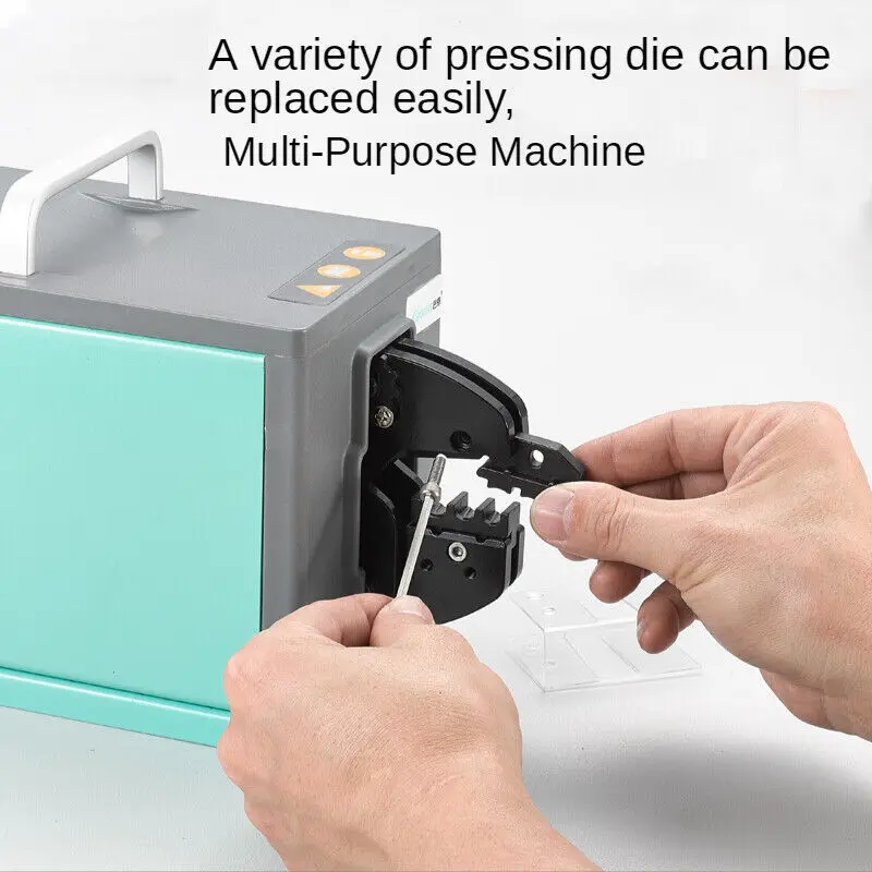Pneumatic Terminal Crimping Machine Cold Crimping Terminal Copper Nose Tube Ve Terminal Aviation Pin Crimping Pliers Tools