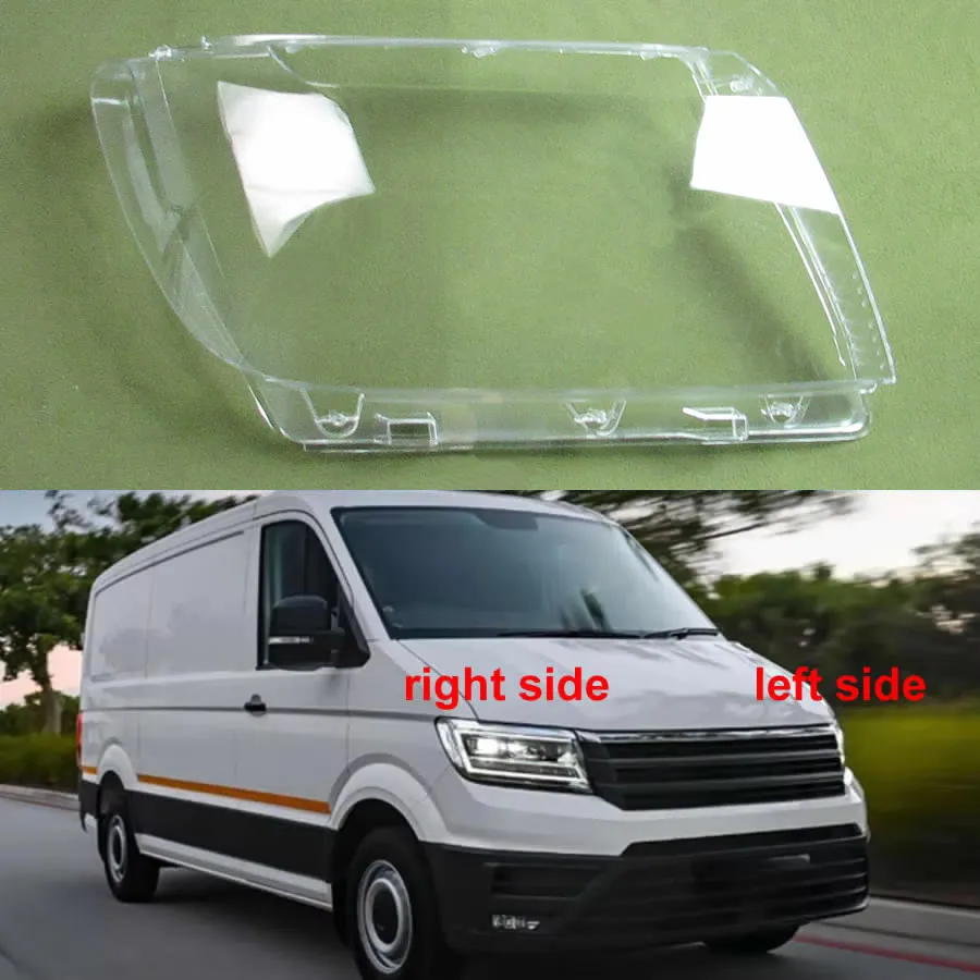 Für Volkswagen VW Crafter 2018 2019 2020 2021 Scheinwerferabdeckung Scheinwerfergehäuse Transparente Lampenschirm-Hülle Linse Plexiglas