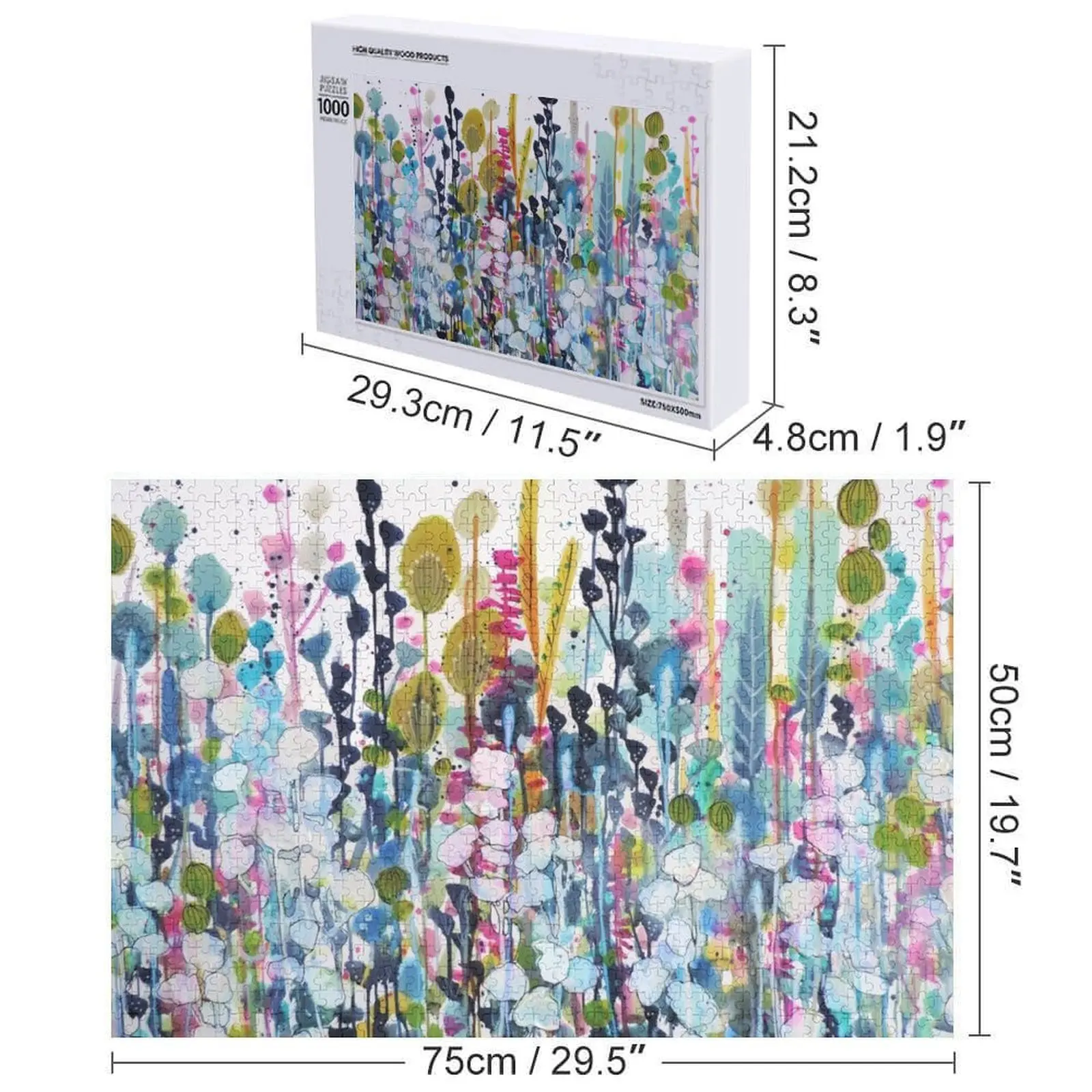 다채로운 측면 도로 직소 퍼즐 맞춤형 어린이 선물 맞춤형 어린이 선물 게임 어린이 퍼즐