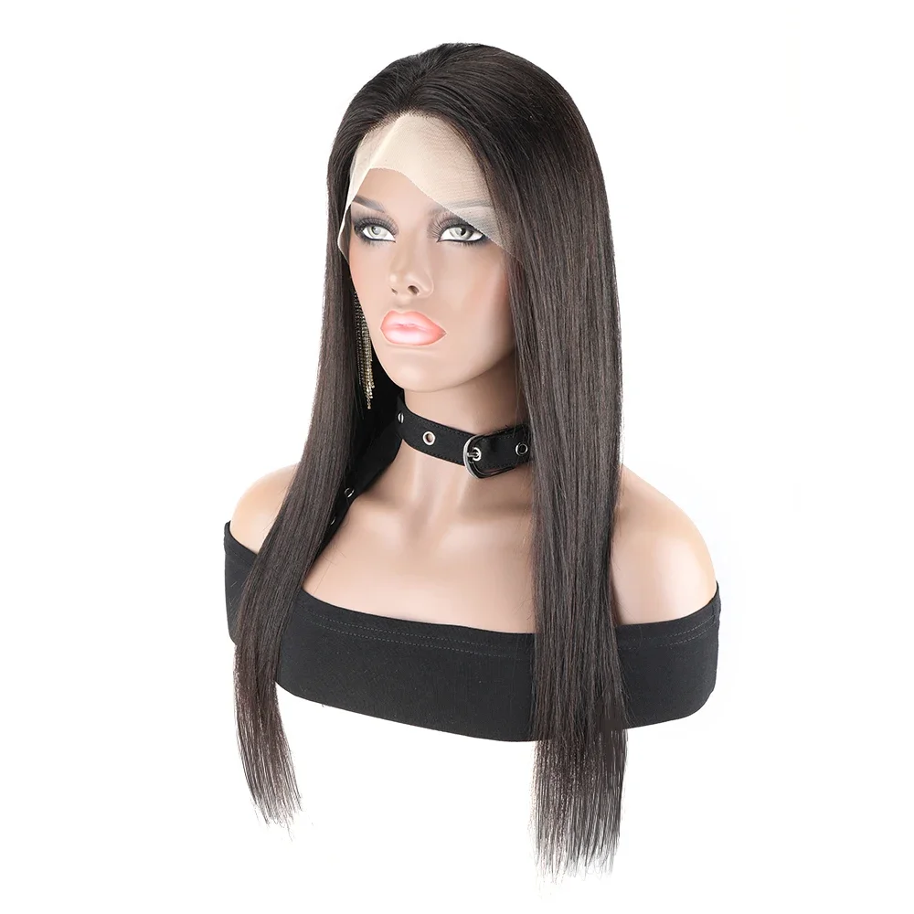 HD Lace Frontal Perücke Straight Bob Echthaar Perücken 13x4x4 transparente Lace Front Perücken unverarbeitete Straight Weave 100% Echthaar