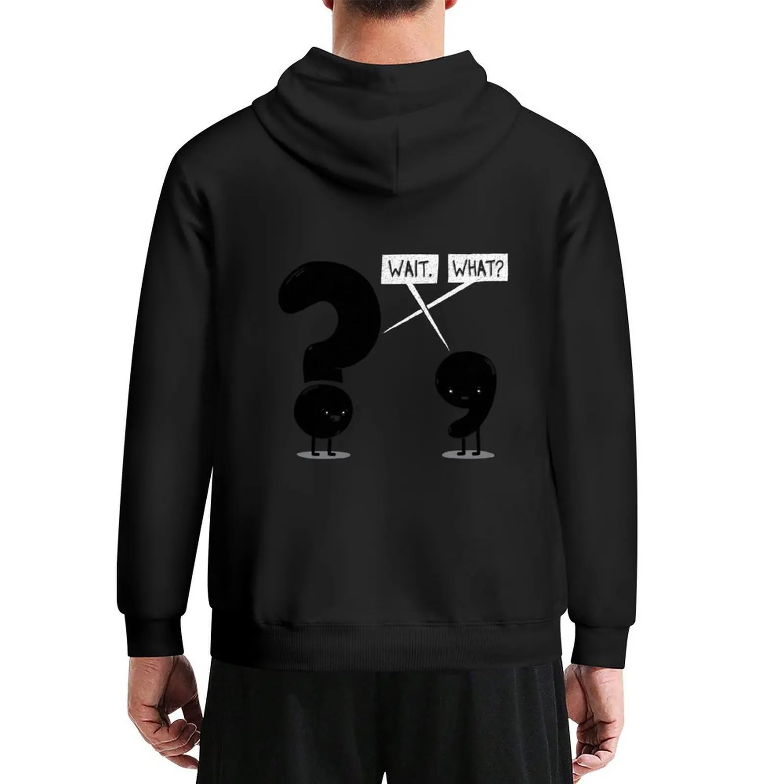 

Wait...What Hoodie autumn japanese style mens clothes men's sweat-shirt set men's oversize hoodie