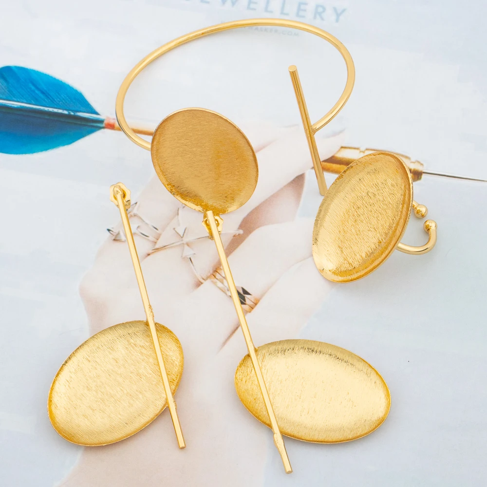 YM Gold-Plated Jewelry Set 4