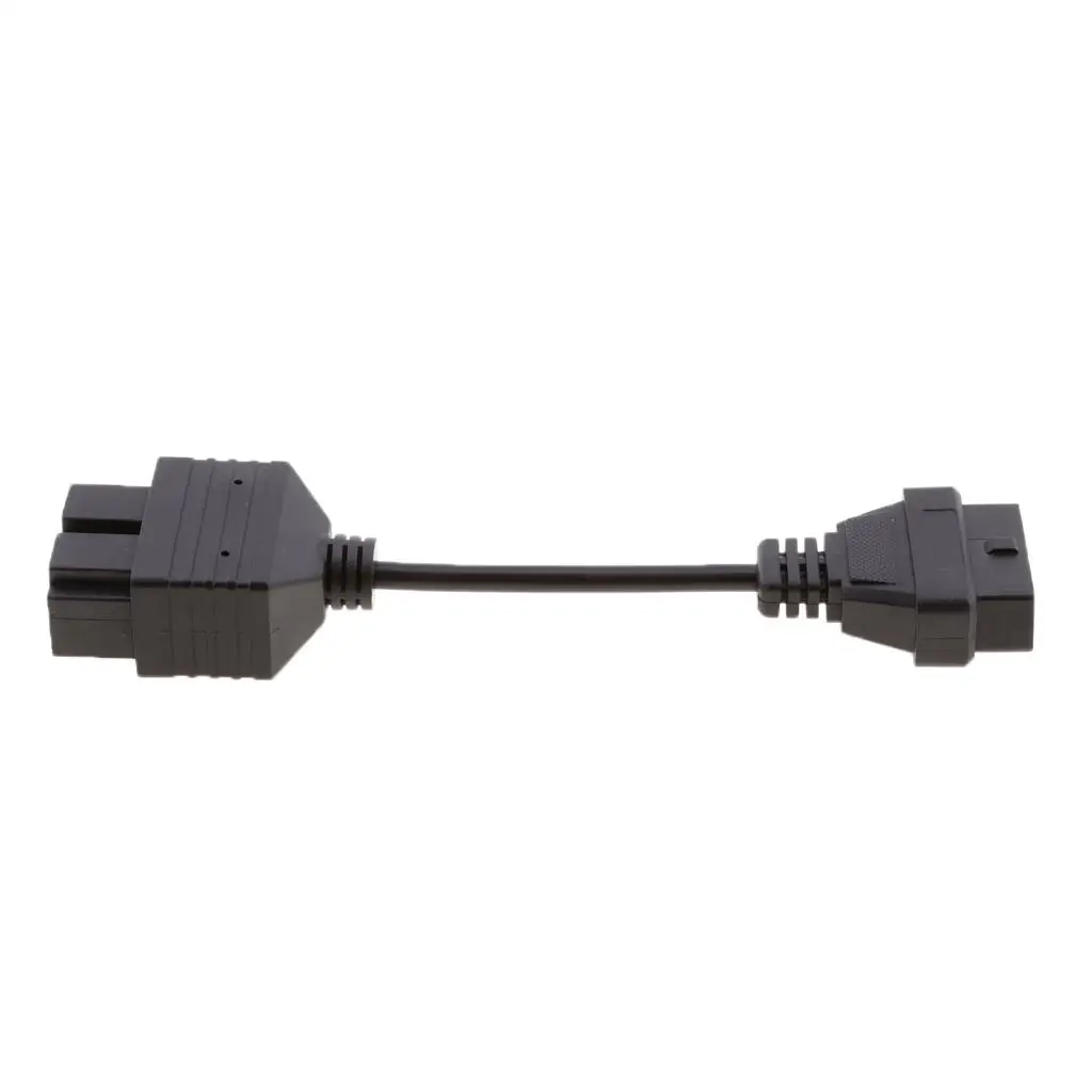 Durable Car OBD2 Diagnostic Cable 20pin to 16pin Female Socket Converter Adapter for Auto Troubleshooting