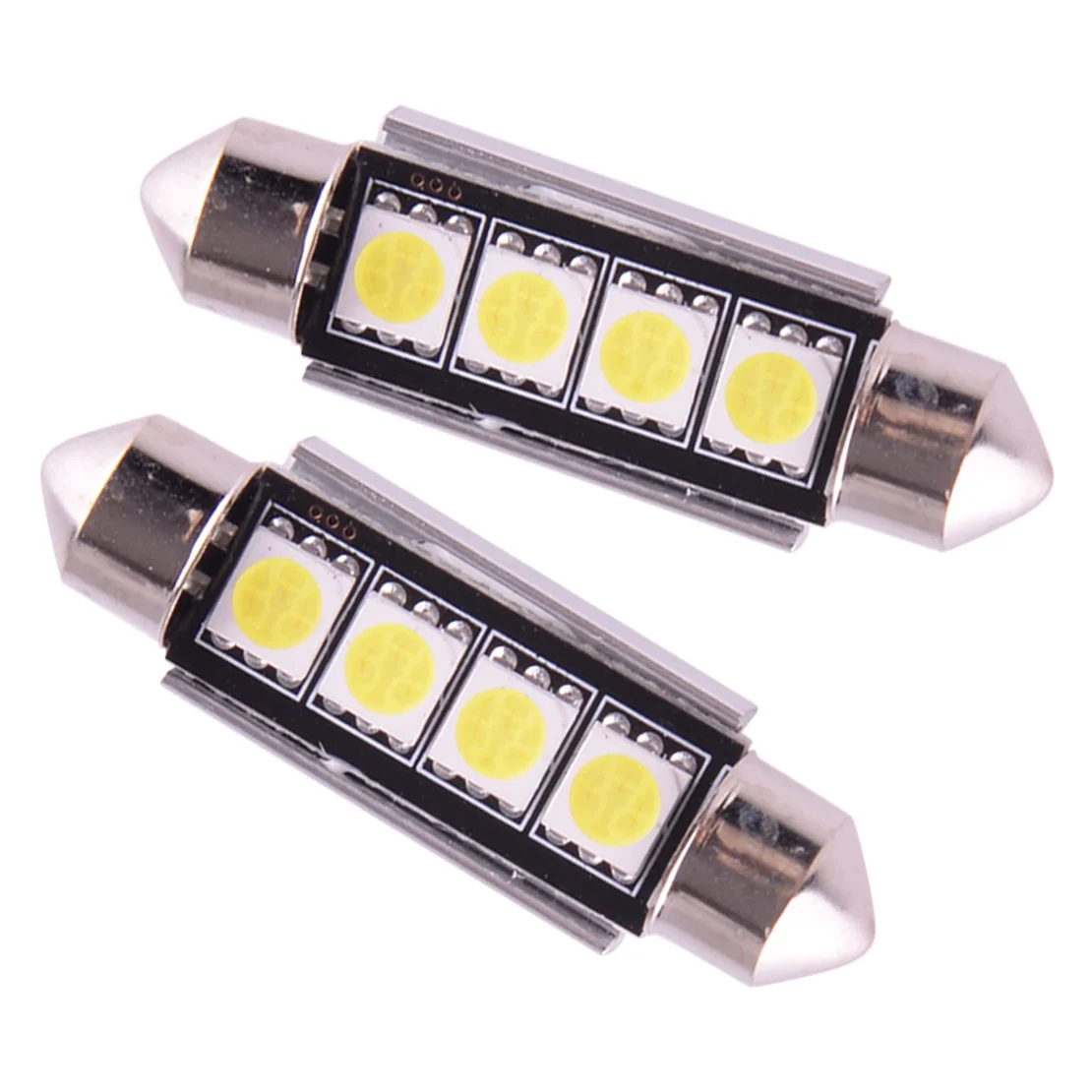 

2 шт. 12 В светодиодные белые внутренние купольные фонари, лампы номерного знака, алюминиевые 5050 4Smd, подходят для Kenworth T660 T600 T2000, новинка