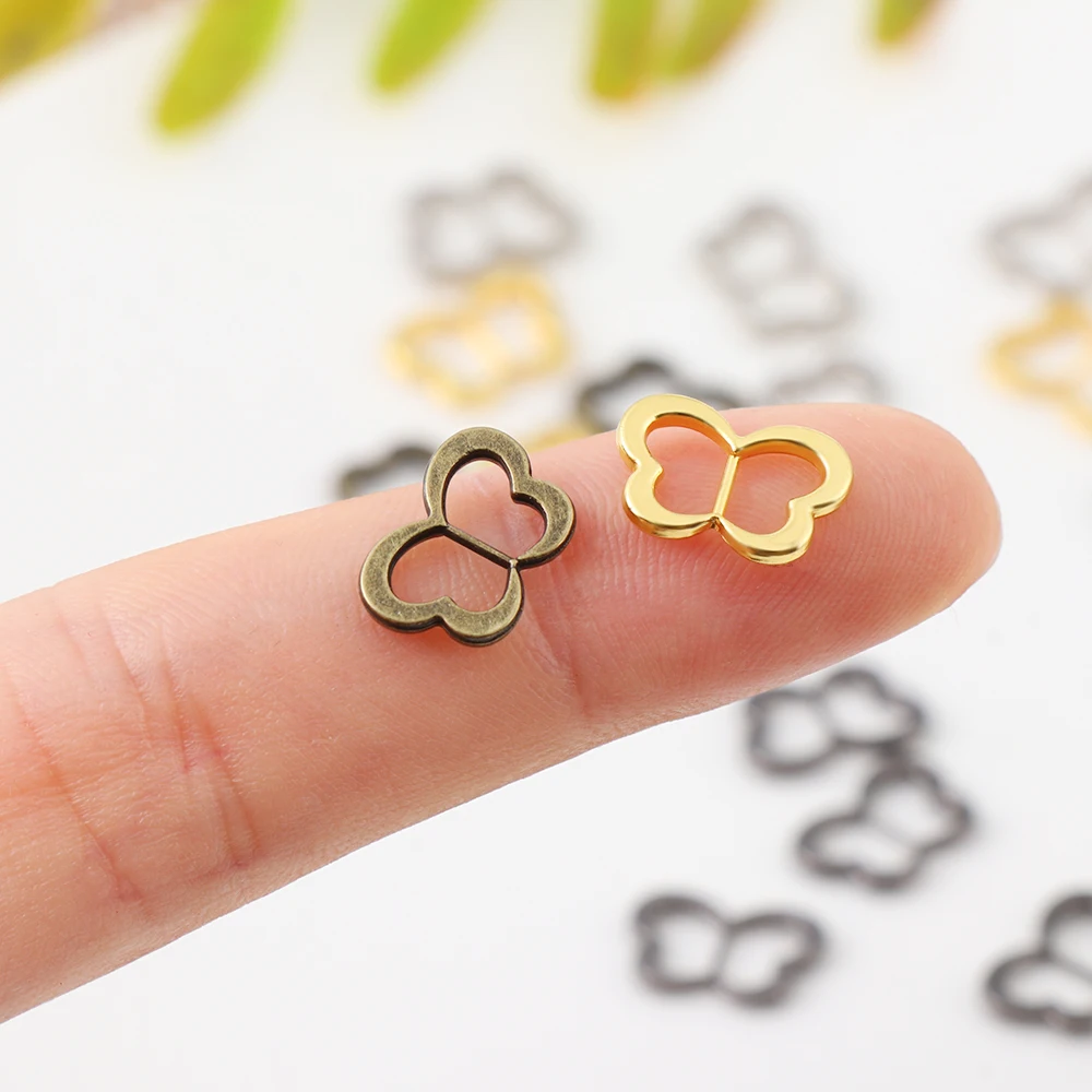Hebillas SIRENXI para muñecas – Pack estrellas y mariposas coloridas - imagen 5