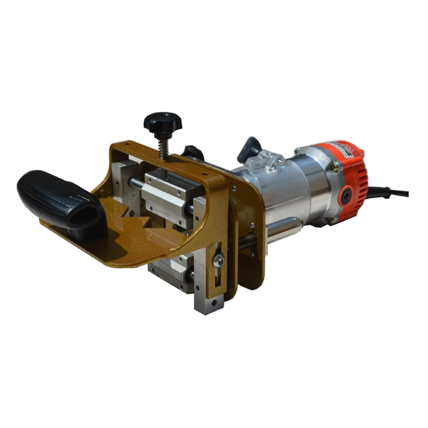 

220 В деревообрабатывающие невидимые детали, долбежный инструмент «два в одном», станок для обрезки форм, фреза, разъем, инструмент для позиционирования рамы