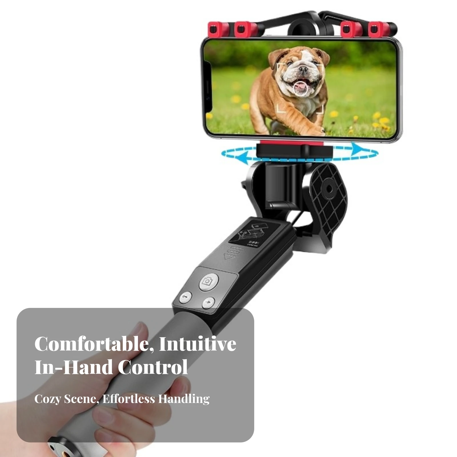 Phone Holder Extendable Panoramic Selfie Stick Accessory Telescoping for Vloggers, Live Broadcasting, Travel