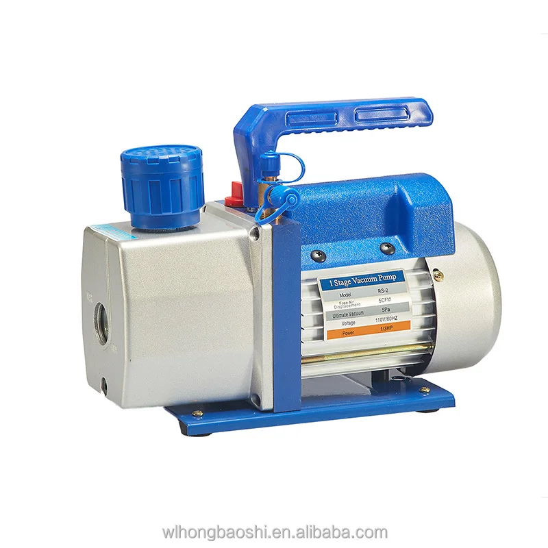 China Wholesale RS-2 110V60HZ 5CFM One-Stage Rotary Vacuum Pump For Automobiles Pumps Product Category