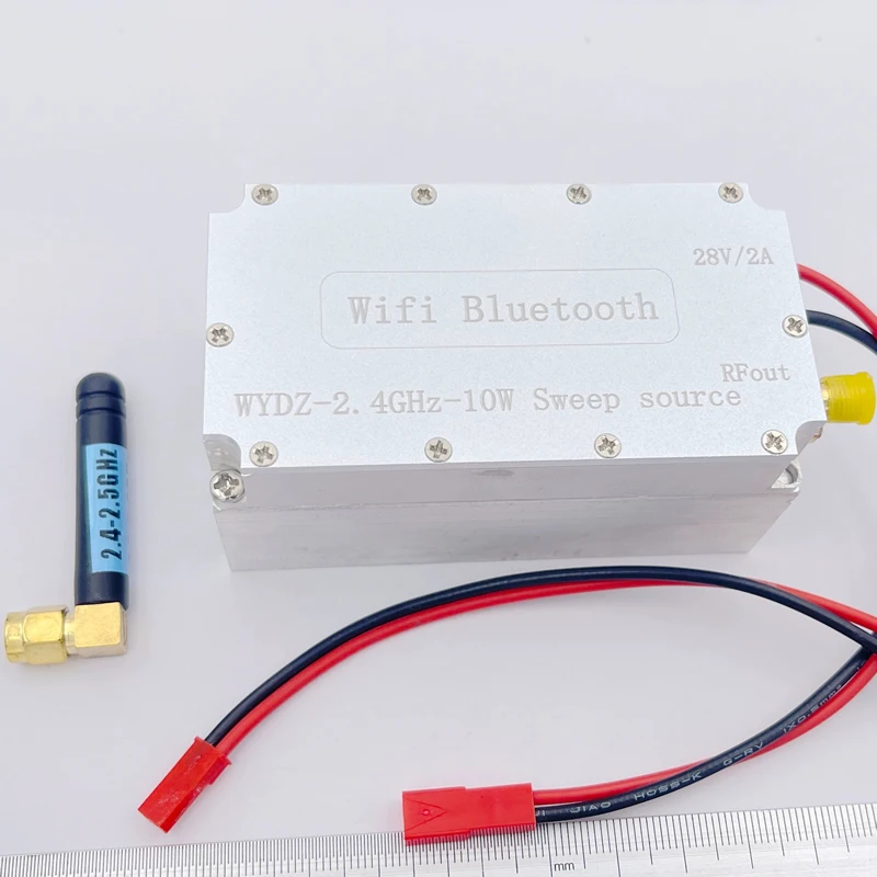 WiFi Bluetooth Sweep Signal Source VCO RF Generator 10W Power Output Module