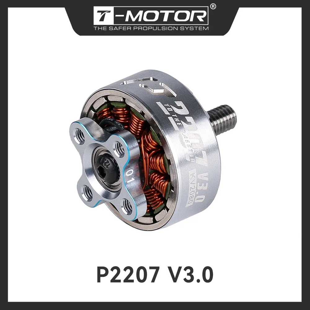 T-MOTOR P2207 V3.0 5 "حرة Fpv الطائرة بدون طيار موتور 4-6S KV1750/KV1950/KV2080/KV2550 فرش السيارات ل FPV RC الطائرة بدون طيار