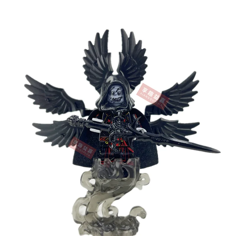 MOC Daemon 4.5CM film dessin animé héroïque Mini figurine poupée blocs de construction personnages d'anime modèle jouet cadeaux épéiste