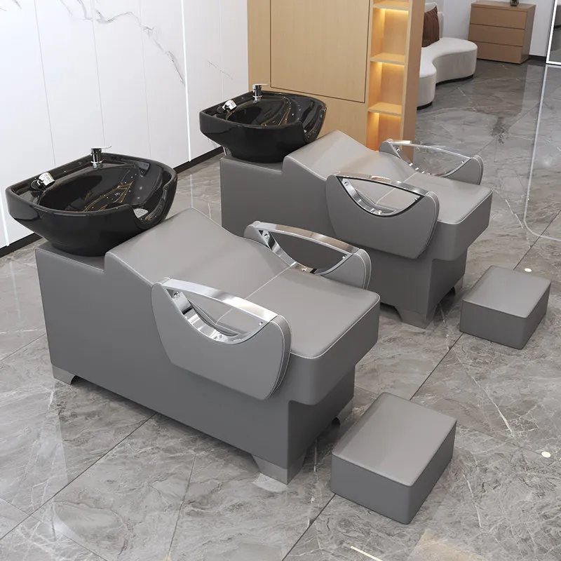 

Modern Salon Shampoo Chair Minimalist Comfortable Hair Washing Chair Professional Beauty Silla De Corte De Pelo Salon Furniture