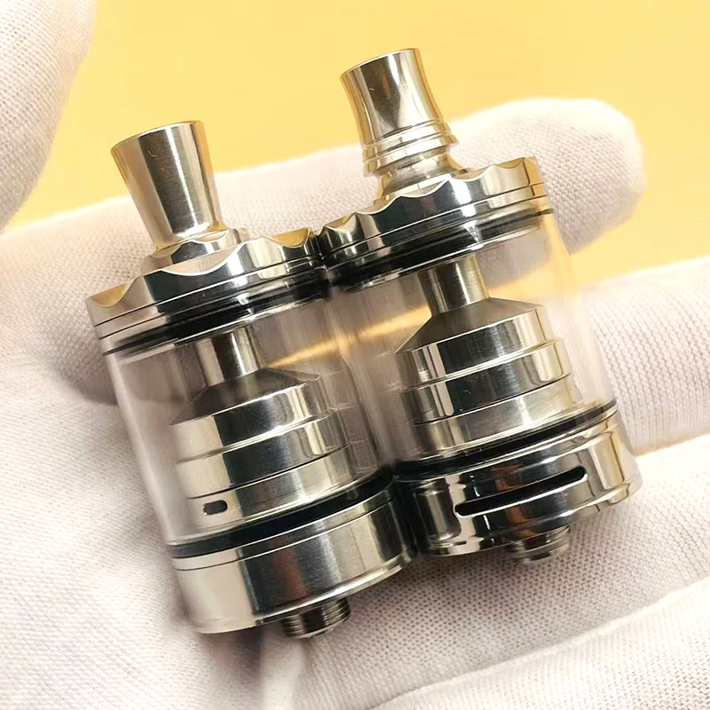 DSX 3 Stück transparentes gerades Ersatzglas für Diplomat RTA mit Top-Fill-Kurztank-Ersatzglas