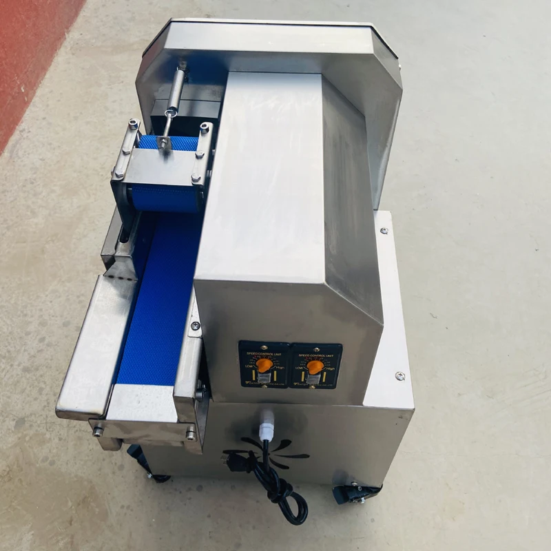 Food Processing Equipment Electric Vegetable Cutting Machine Cutter Slicer Cabbage Chilli Leek Scallion Celery 120W