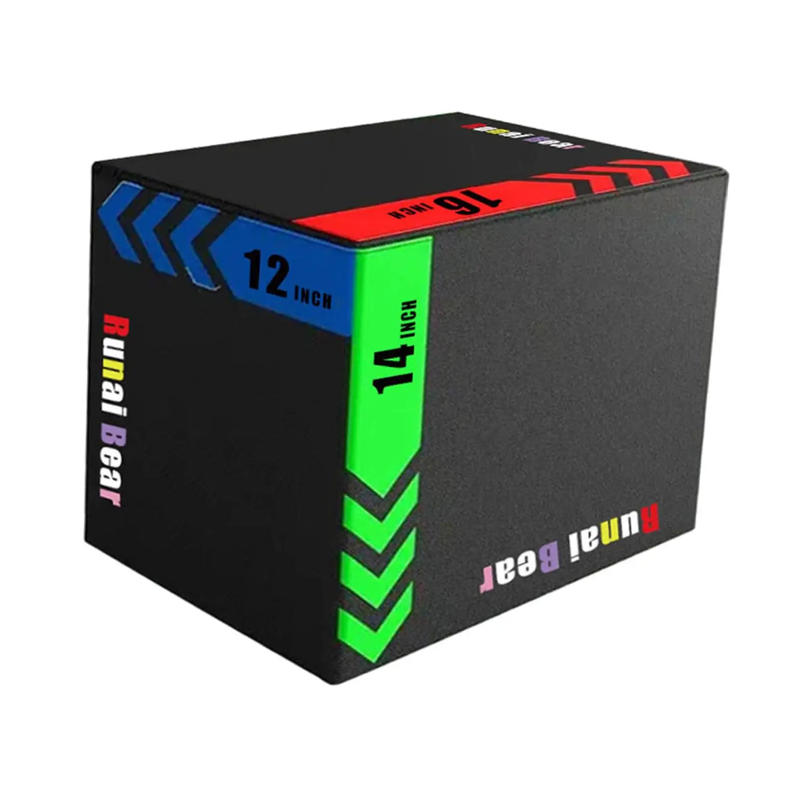 Strength Training Plyo Box PVC Pearl Cotton Jump Step Exercise Equipment for Home Fitness