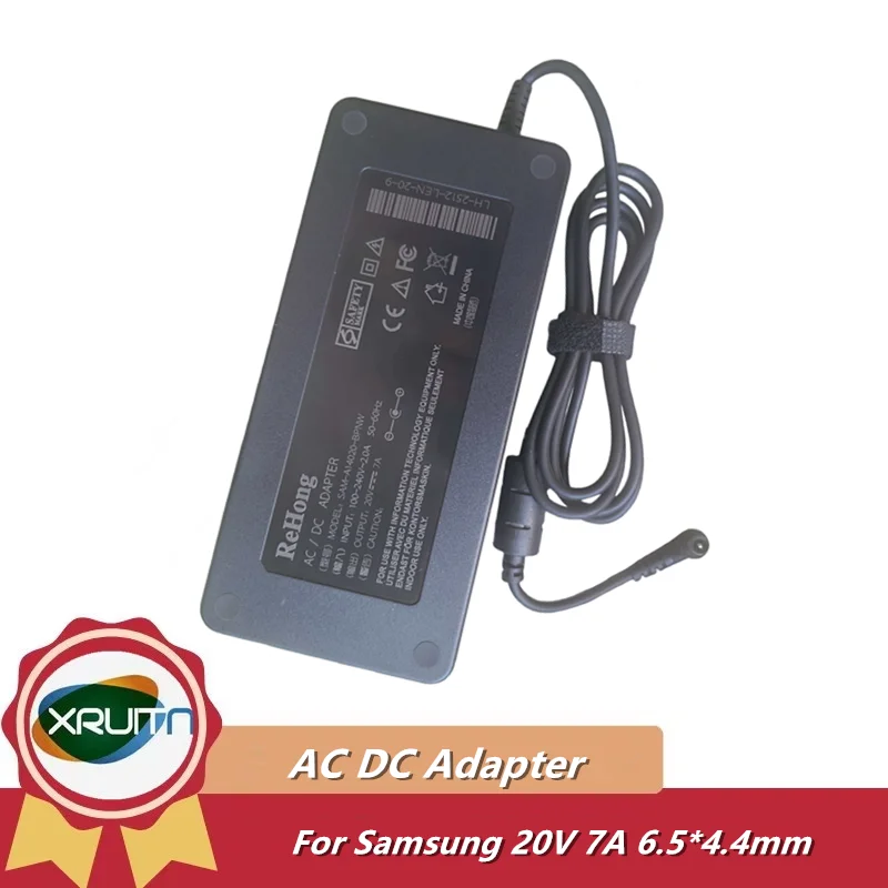 New 140W AC/DC Adapter 20.0V 7.0A Power Supply for Samsung LCD TV And Monitor Display Charger BN44-01187A A14020-BPNW BN4401187A