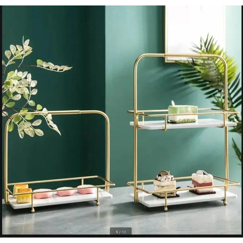 

Железная мраморная форма для торта, многослойная подставка, десертный стол, тарелка Dim Sum, поднос для суши, закусок, тарелки с фруктами, дисплей для блюд