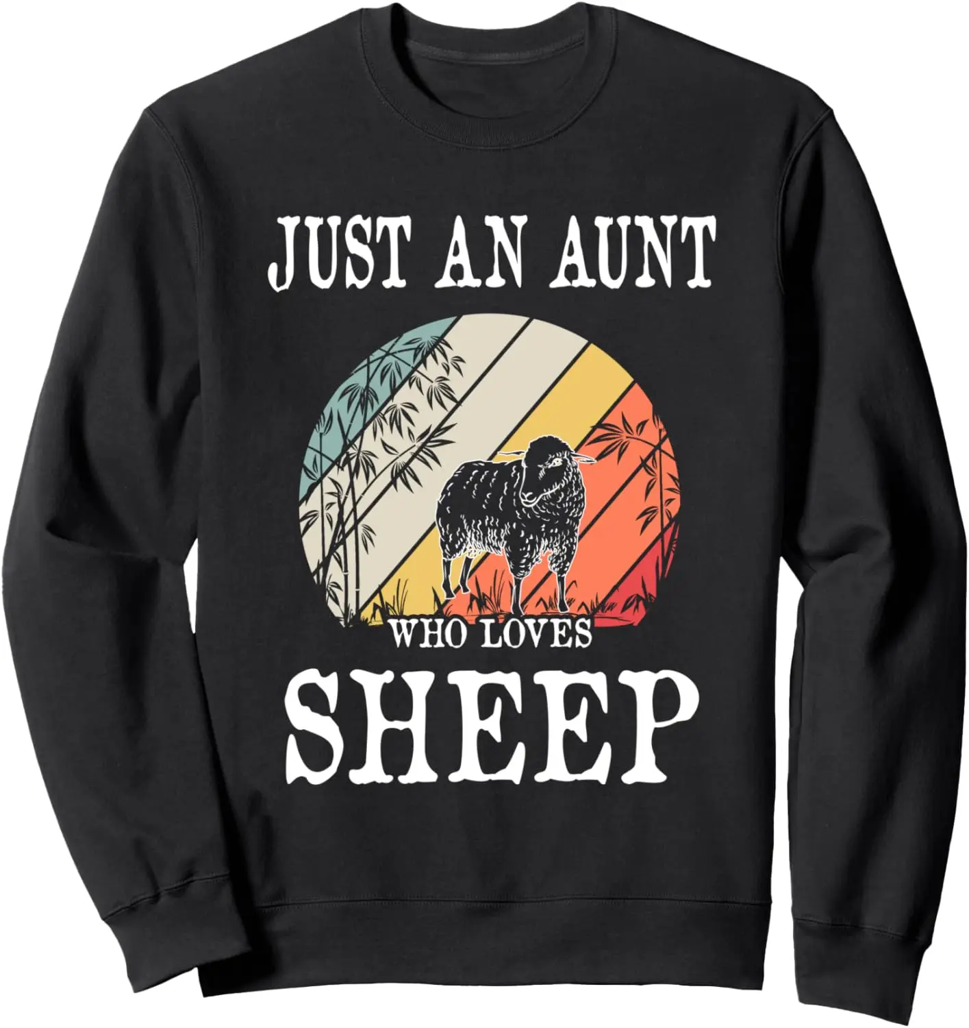 

Толстовка Just An Aunt Who Loves Sheep