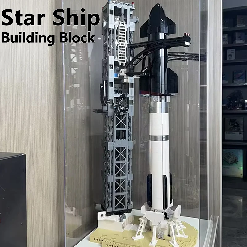 

1778PCS Star Ship Building Block Creative Desktop Puzzle Blocks Collectible Decoration Model Toys For Kids Adults Ornament Gifts