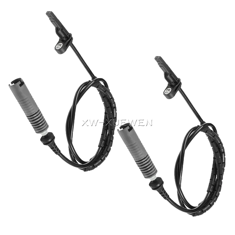 2PCS Rear Right and Left ABS Wheel Speed Sensor 34526764610 For BMW E90 320i N46B20CB