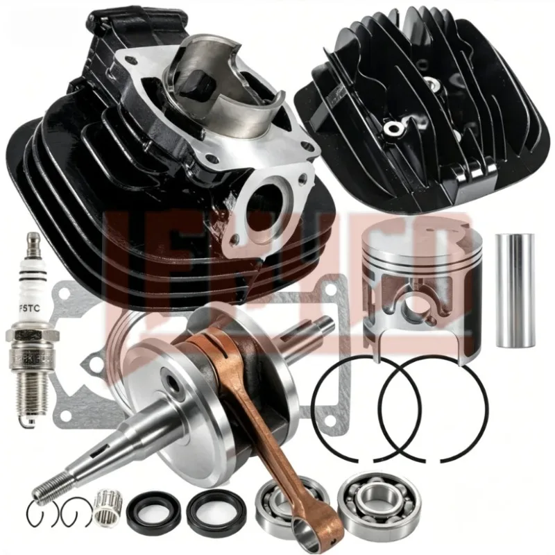 

Motorcycle 66mm Cylinder Head Gasket Crank Kit Motor for Yamaha Blaster YFS 200 1988-2006 2XJ-11311-02-00 37F-11400-00-00 Block