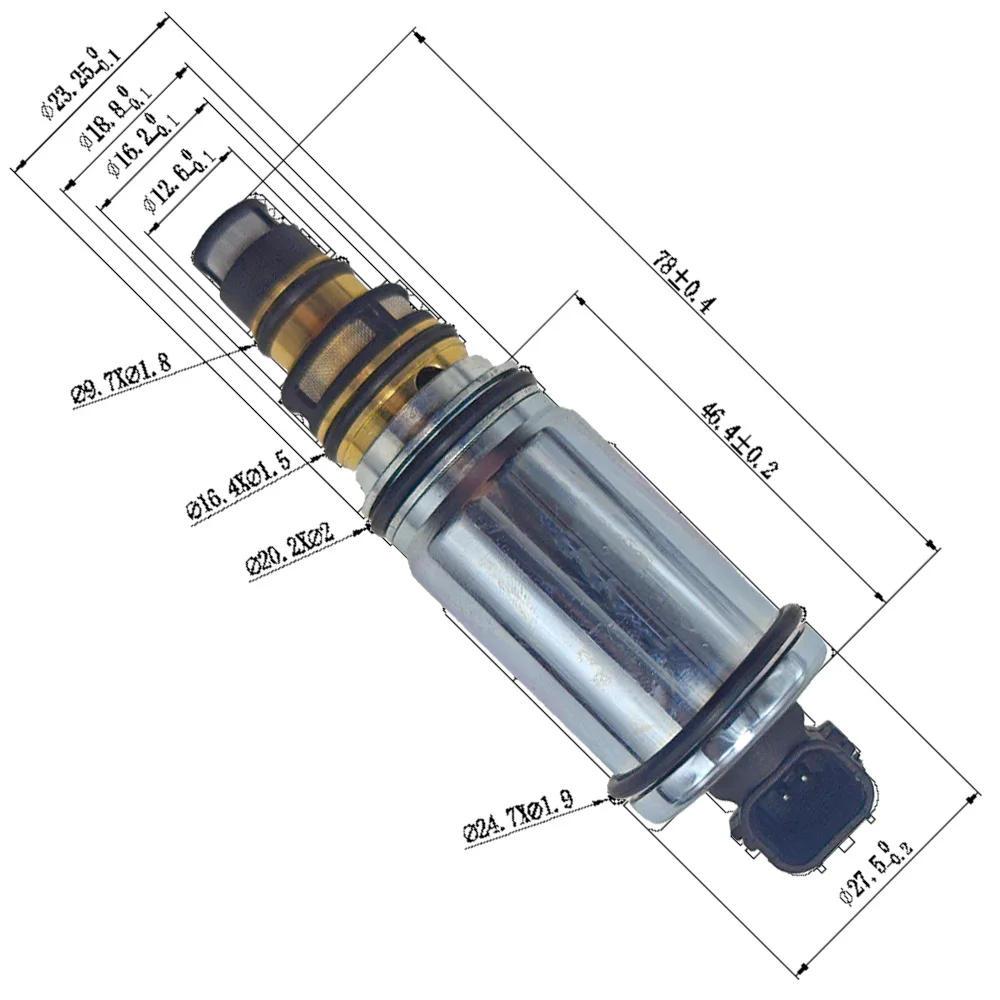 Steuerventil für KIA K3 K4 K5 Hyundai Santa Fe Sonata IX35 97674F Klimaanlage A/C Kompressor Kühlung Elektronisches Magnetventil – Detail 1
