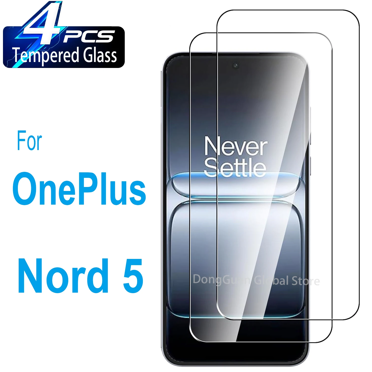 

2/3/4 шт. закаленное стекло для OnePlus Nord 5, защитная пленка из закаленного стекла для экрана