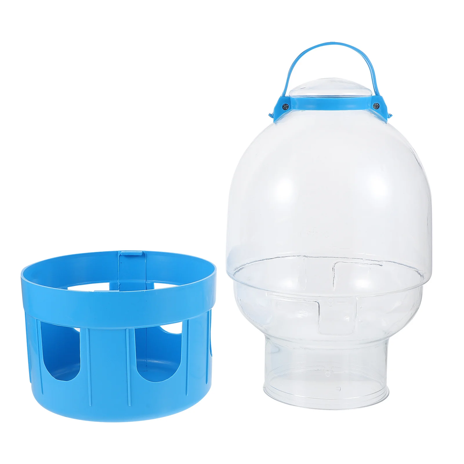 

1Pcs Pigeon Water Feeder Large Capacity Kettle Durable PVC Material Easy Decoration Pigeon Water Feeder
