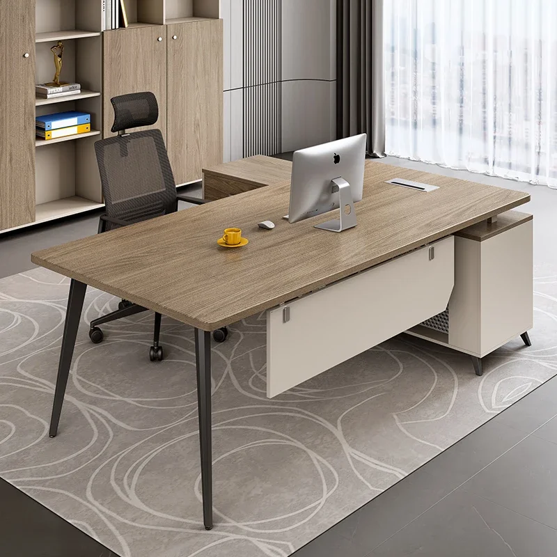 Luxury Computer Office Desks With Drawers Modern Luxury Manager Office Desks Corner Simple Design Furniture Er Arbeitet LLOD