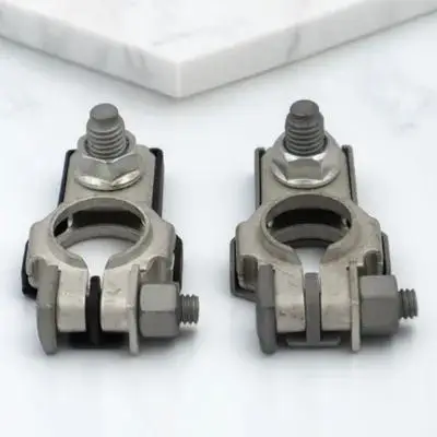 

1Pair Car Connectors Durable Tinned Copper Easy Install Quick Release Corrosion Resistant Terminals