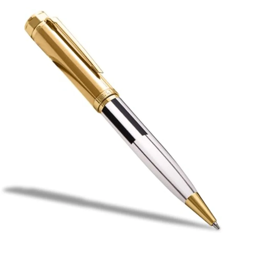 

Luxury Ballpoint Pen Premium Quality Smooth Writing Experience Elegant Design Includes 2 Ink Refills Black and Blue Ideal for P